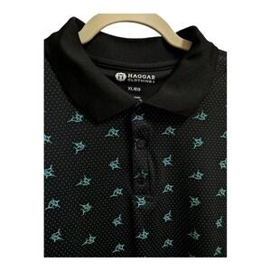 Haggar Swordfish Blue Polo Men's shirt XL
